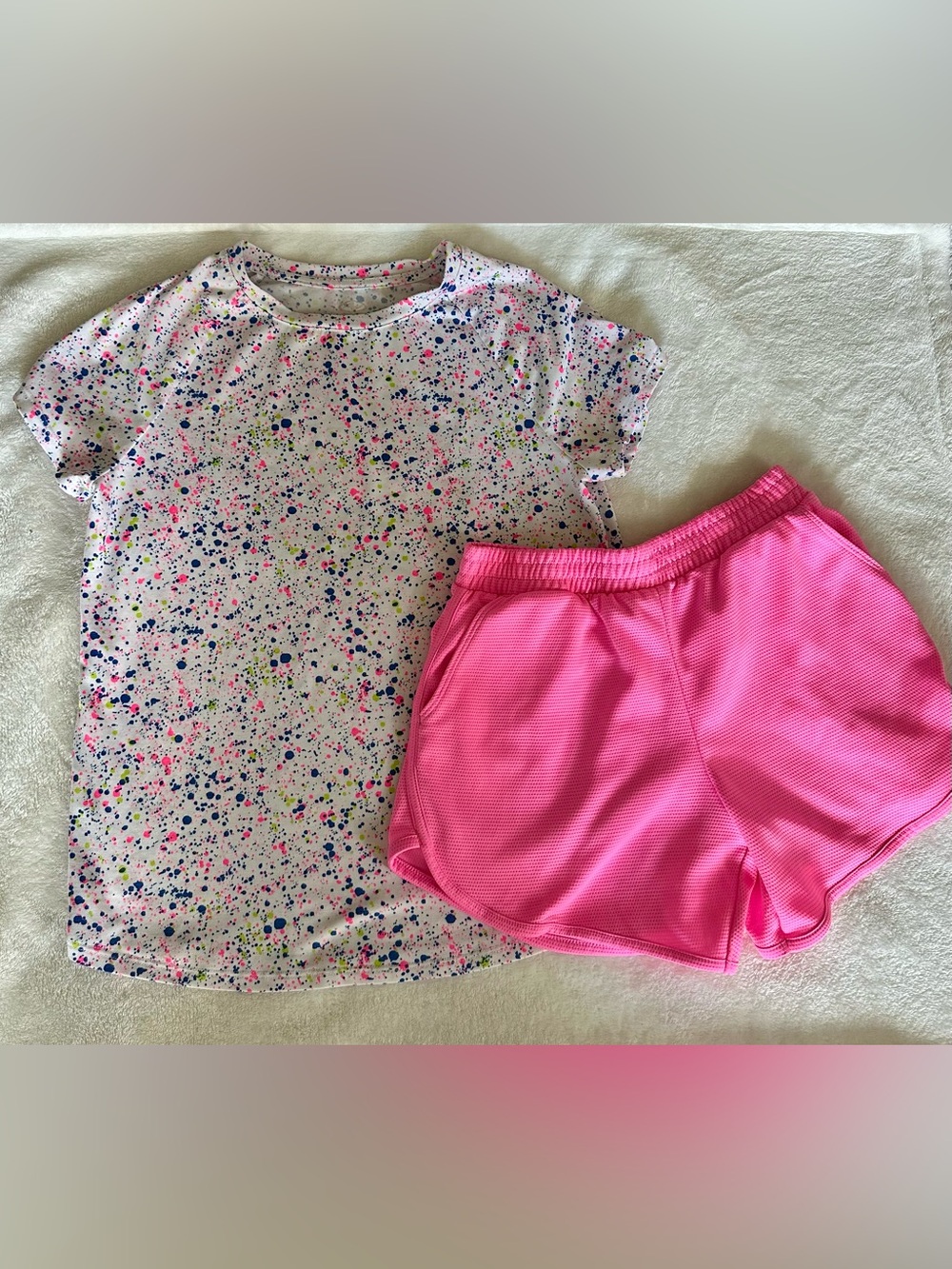 Athletic Bright Pink Outfit